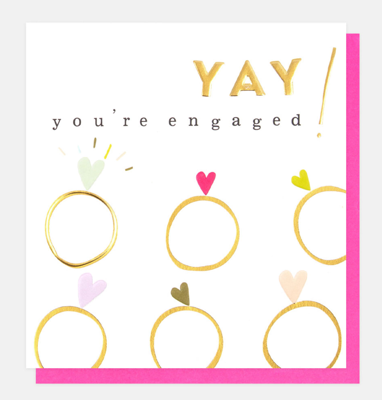 Engagement Card - Yay Your Engaged!