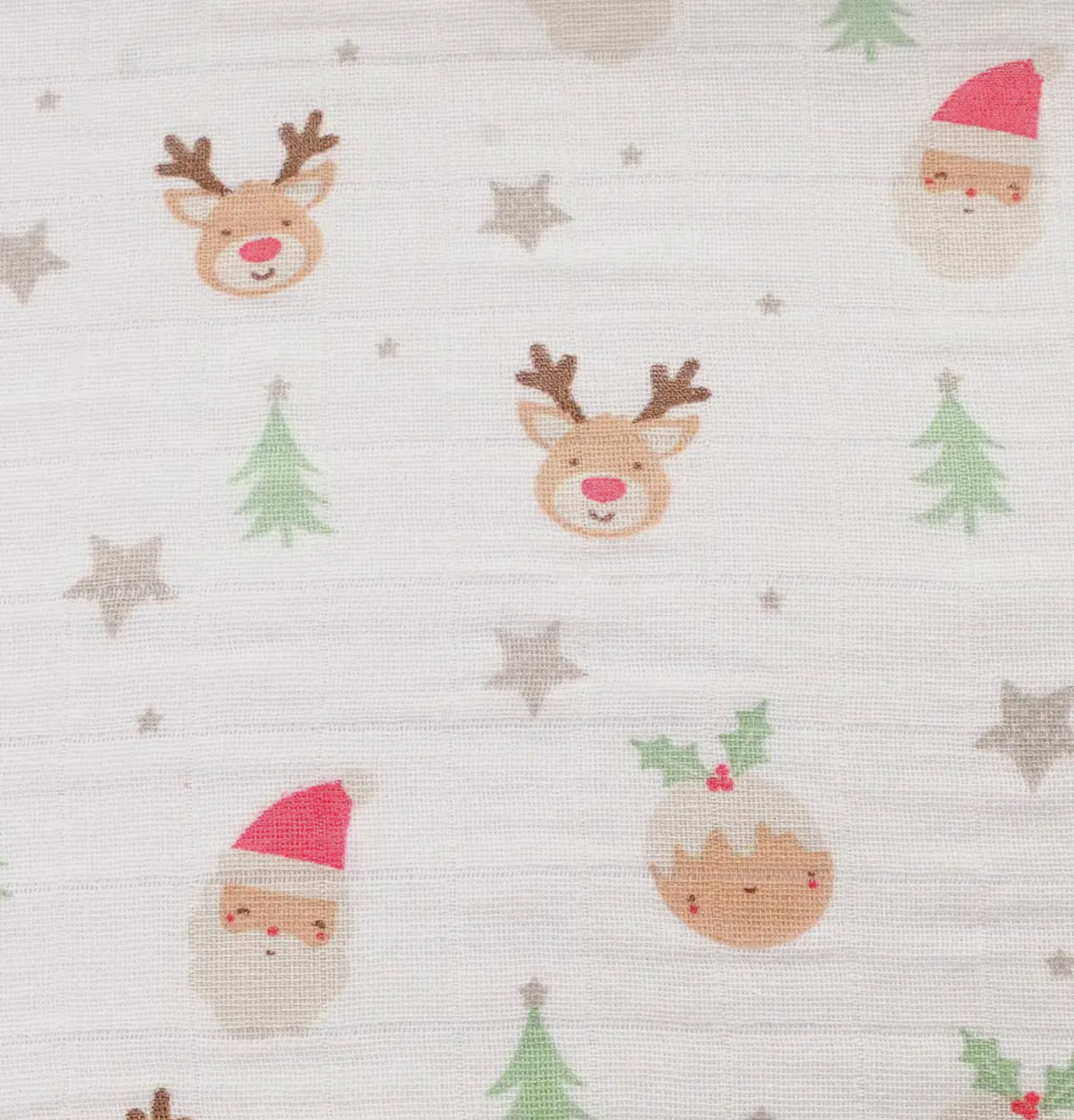 Christmas Muslin Square for Baby
