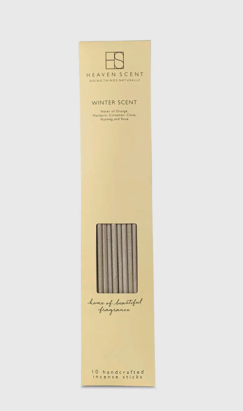 Winter Scent Incense Sticks - Orange, Cinnamon,Clove, Rose