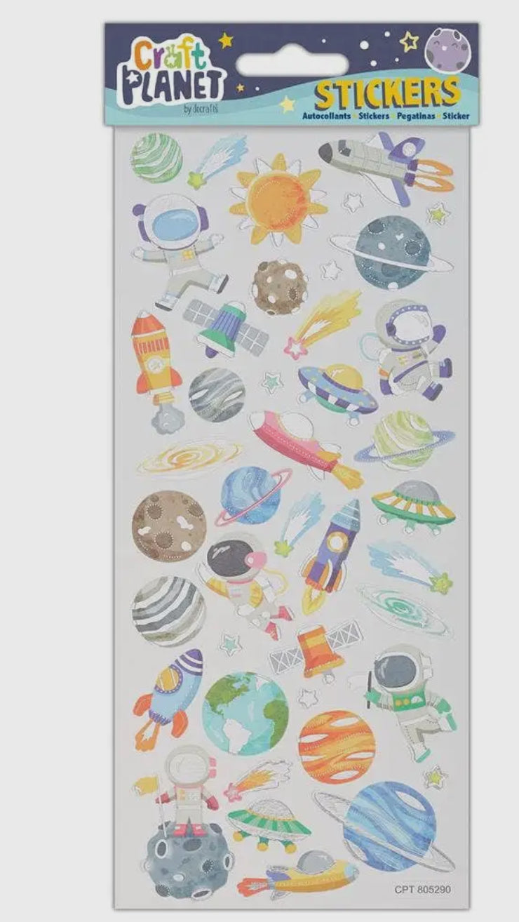 Space sticker