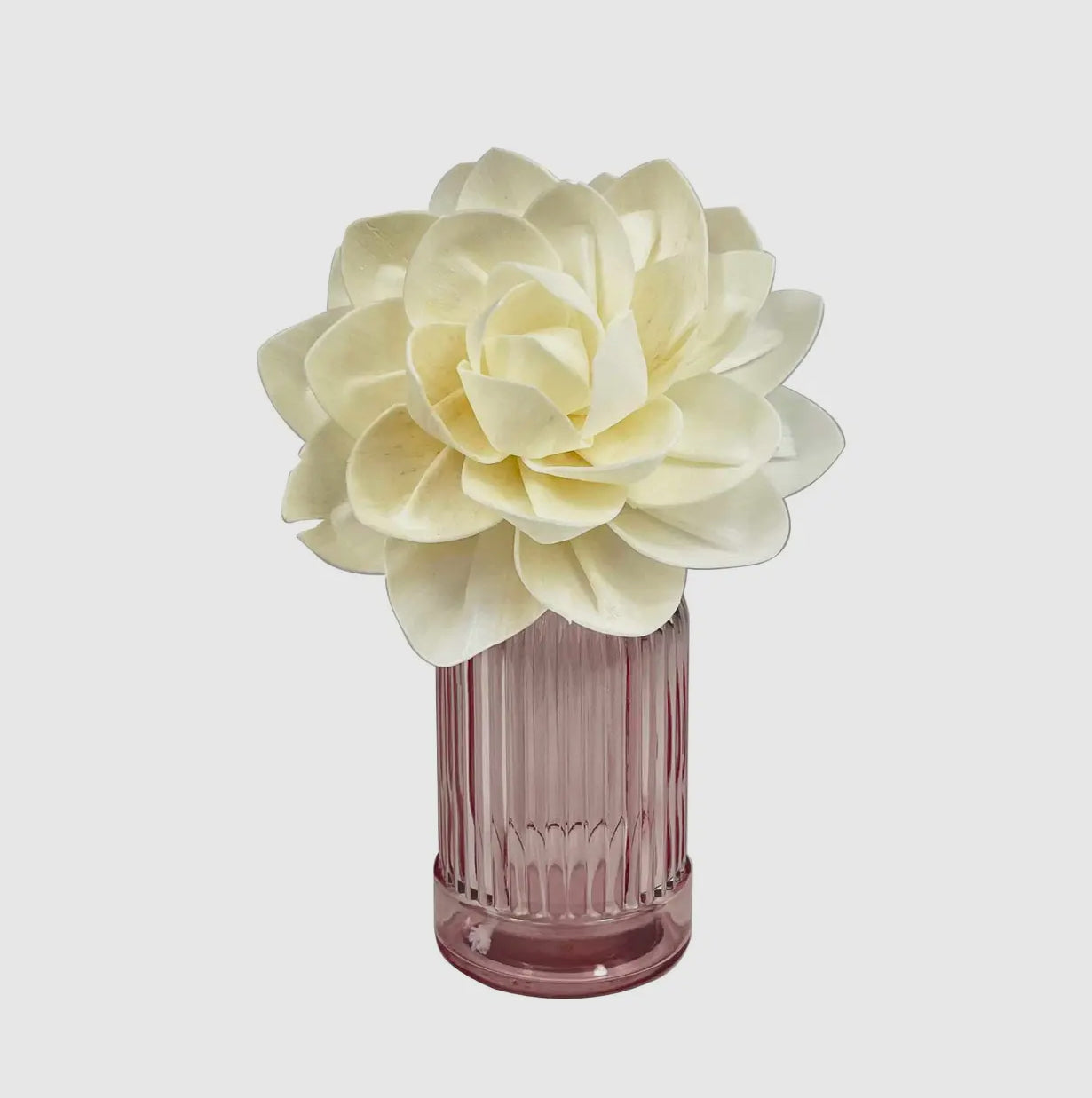 Pink Glass Mini Vase or Diffuser Oil Holder