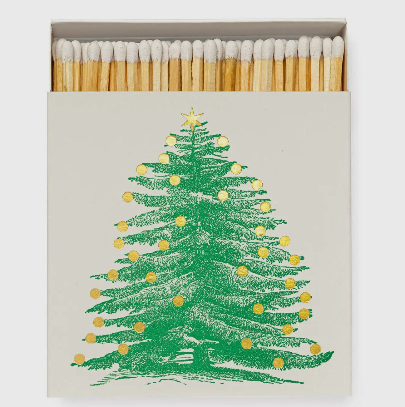 Decorative Long Matches - Square gift box