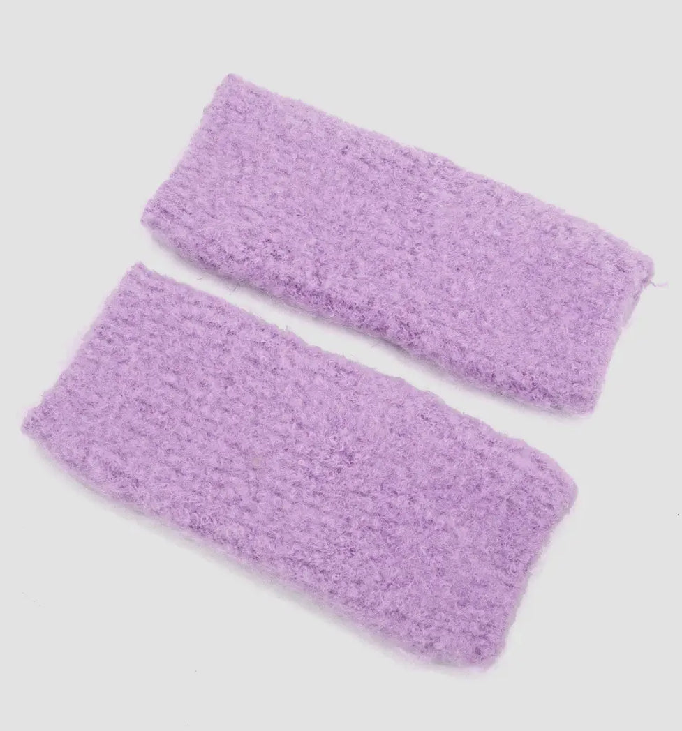 Lilac Wrist Warmers