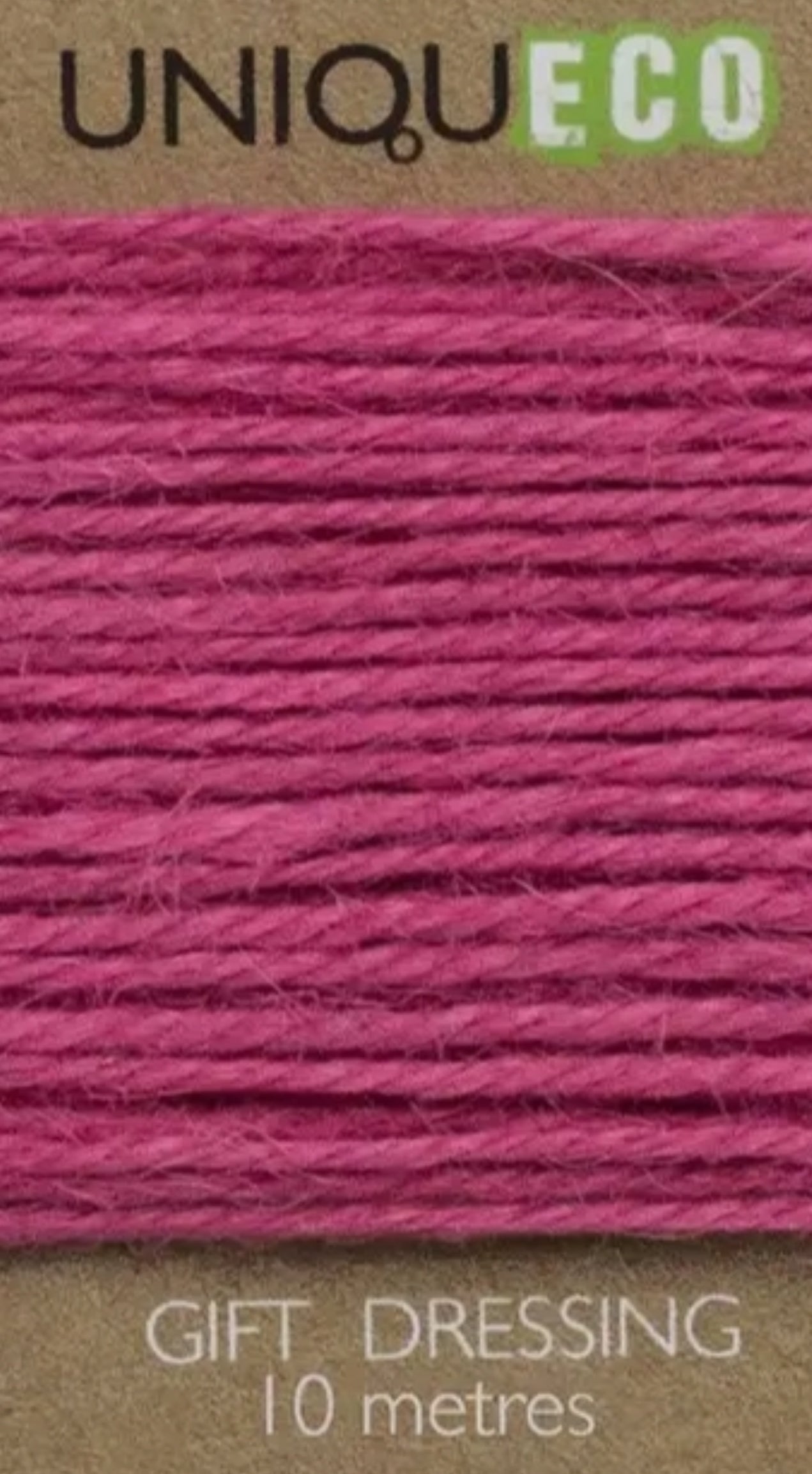 Jute String 10metres in selection of colours