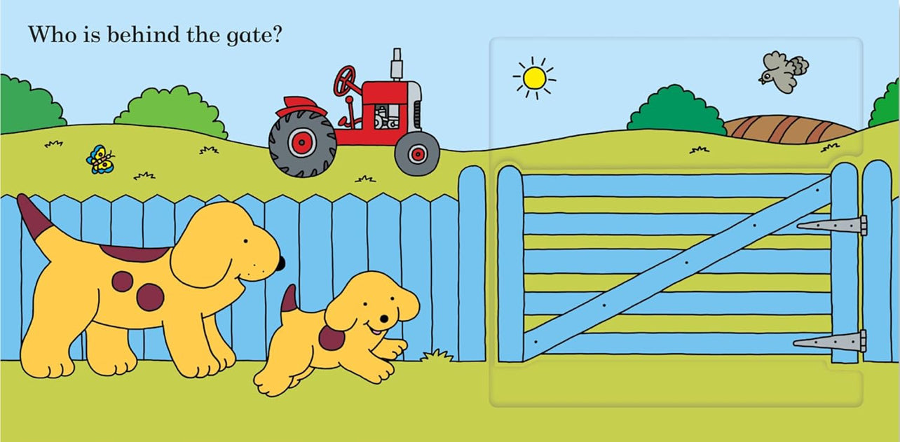 Who is on the Farm Spot? A Lift the Flap Book for Children