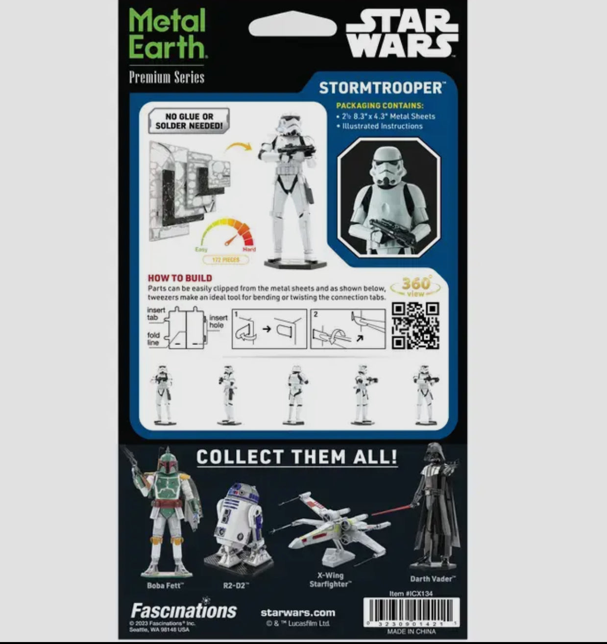 Star Wars Storm Trooper - Steel Model Kit