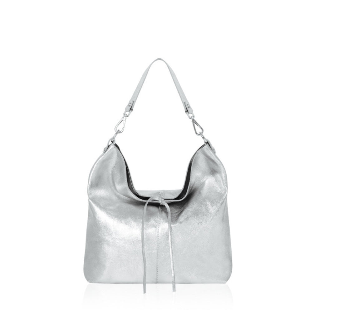 Bea Soft Italian Leather Shoulder Bag