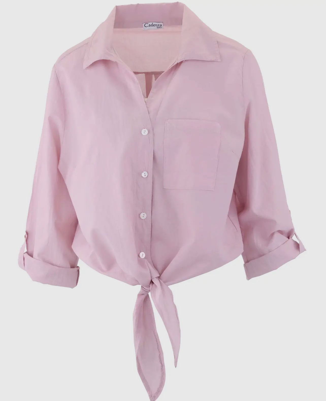 Lilly - Cotton Tie Shirt
