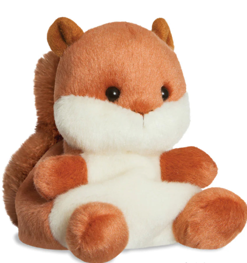 Palm Pal Squirrel Soft Toy