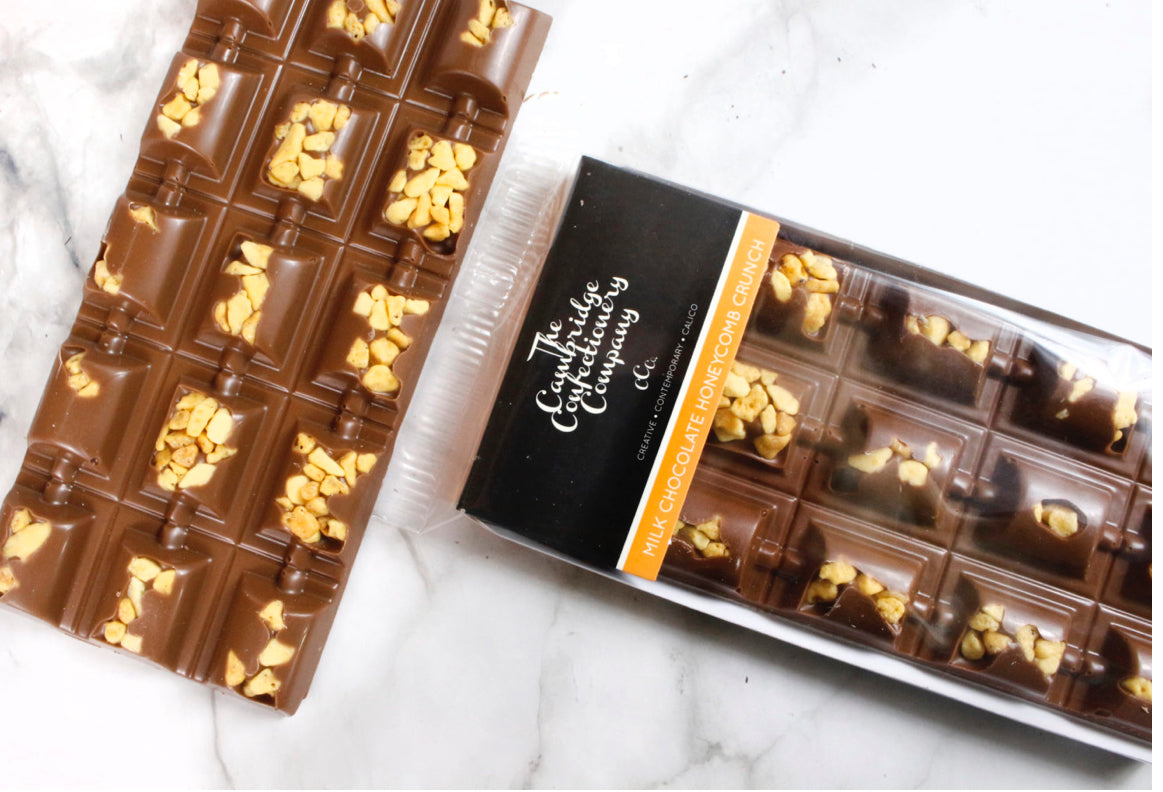 Honeycomb Crunch Chocolate Barrel Bar 100g