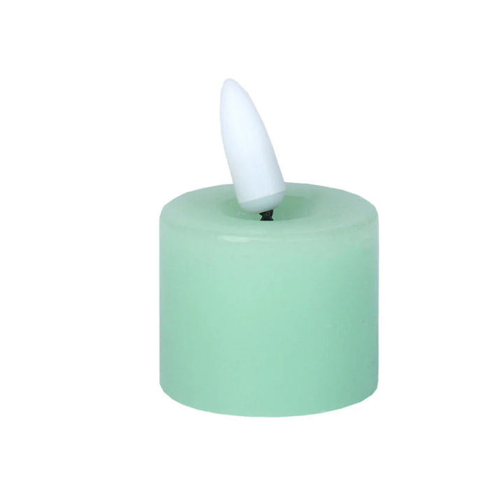 Battery Sage Green TEALIGHT Candle