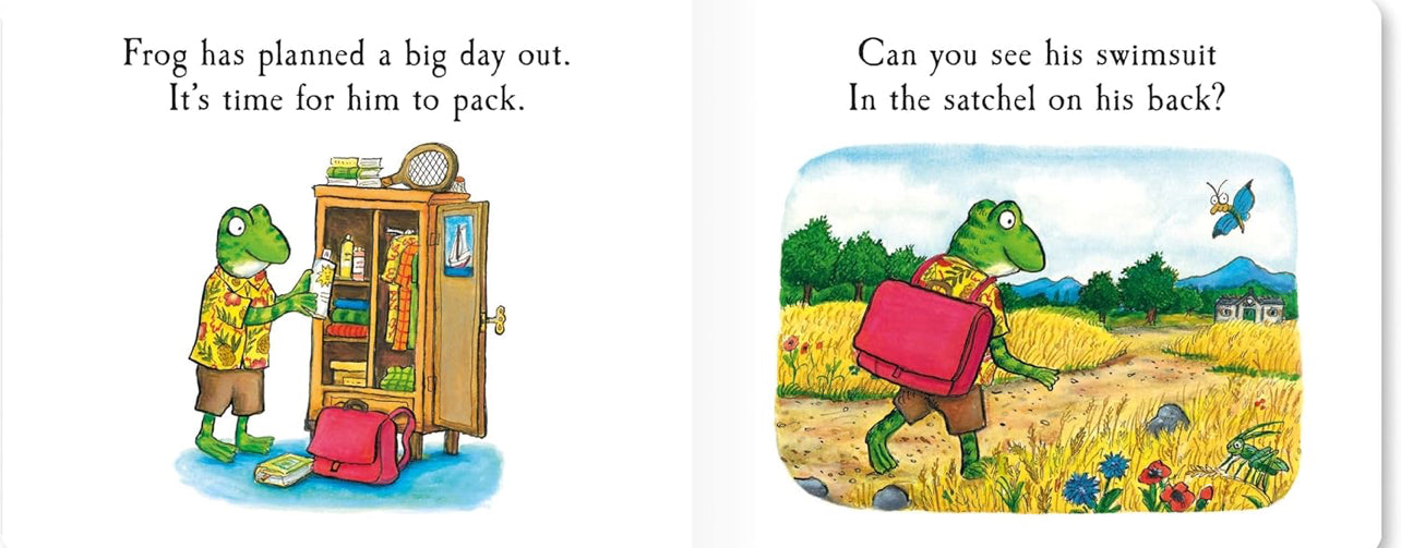 Frogs Day Out - Hardback Book