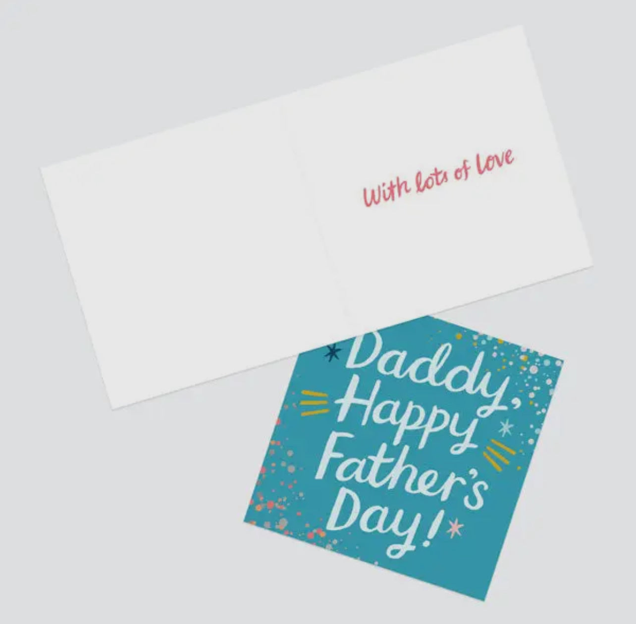 Daddy Happy Fathers Day Card