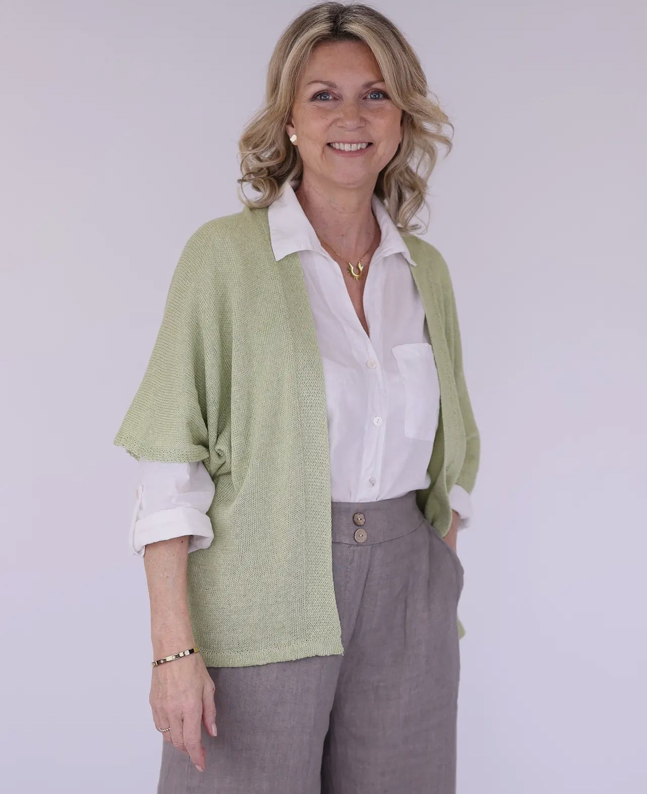 Ellie - Cotton Blend Kimono