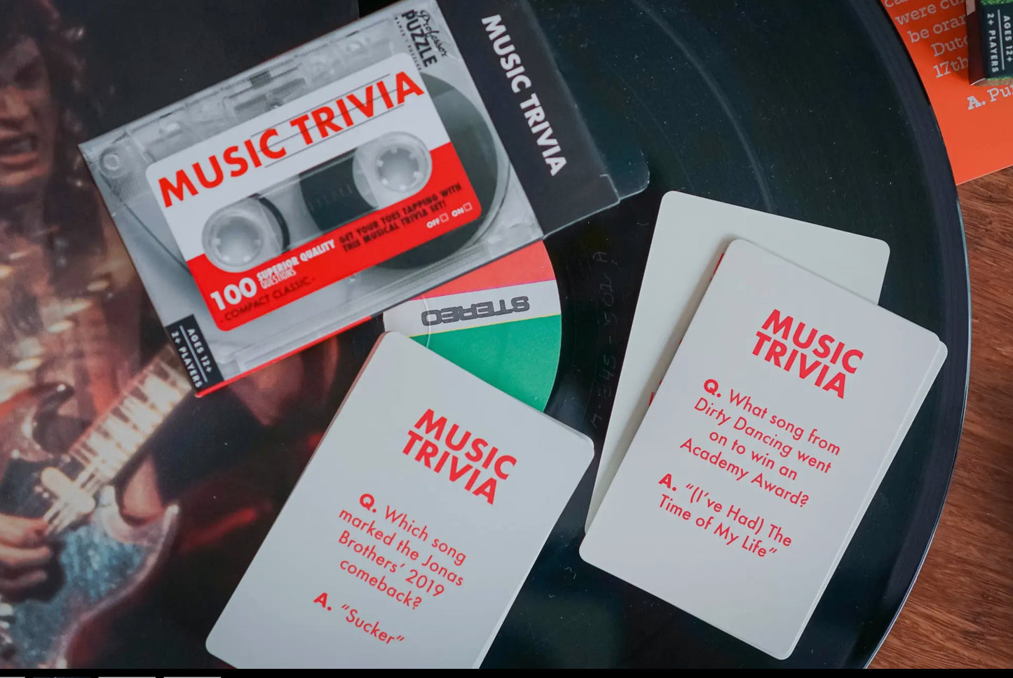 Music Trivia Card Game