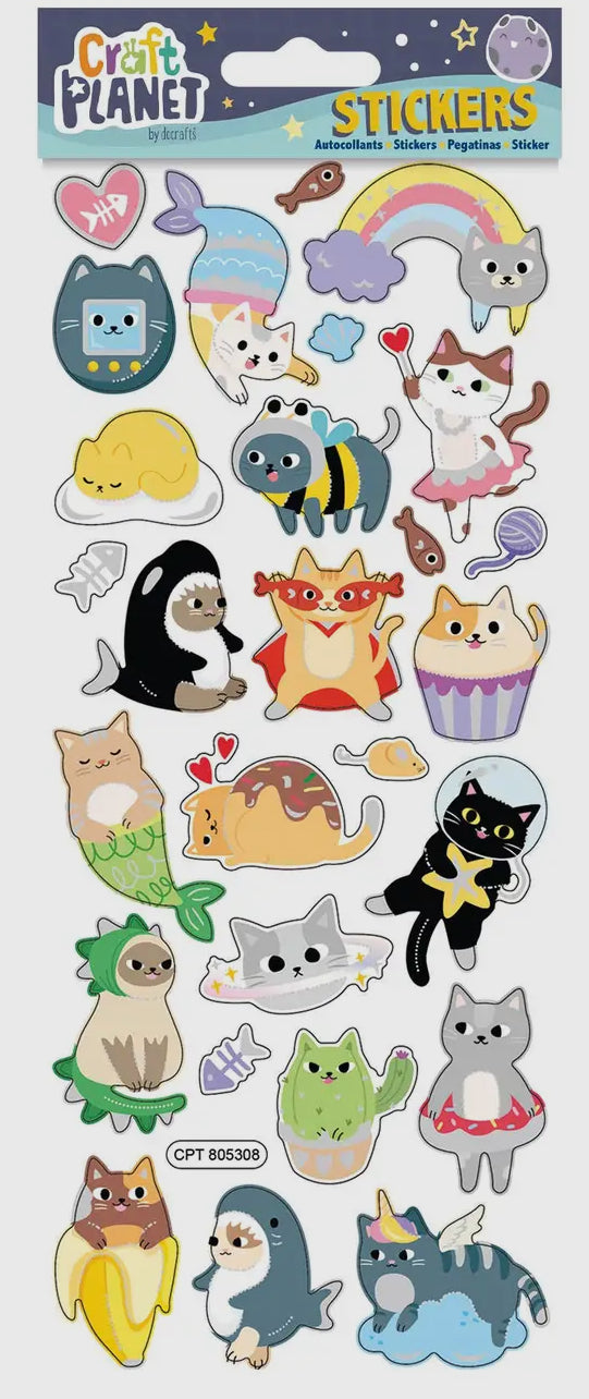 Supercat stickers