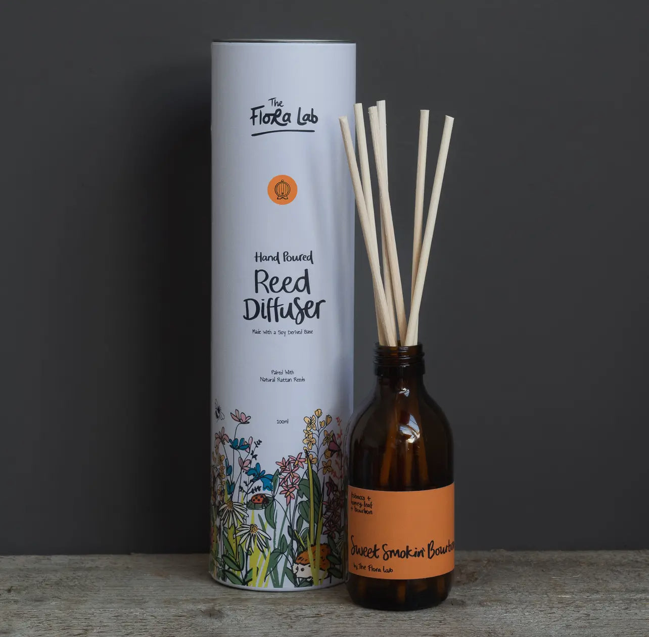 Flora Lab Botanical Reed Diffuser - Hand Poured in UK