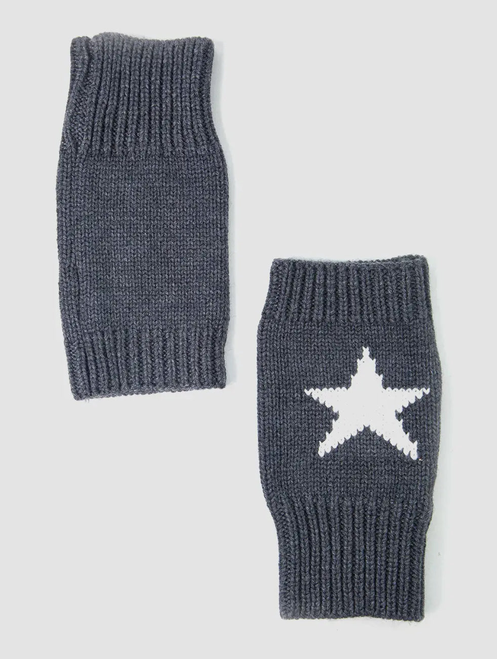 Star Knitted Wrist Warmers