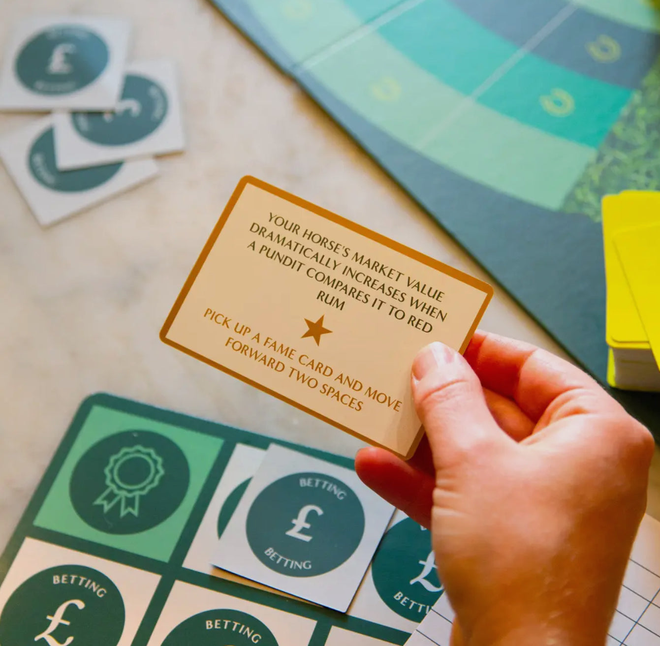 Family Board Game - Horse Racing Night