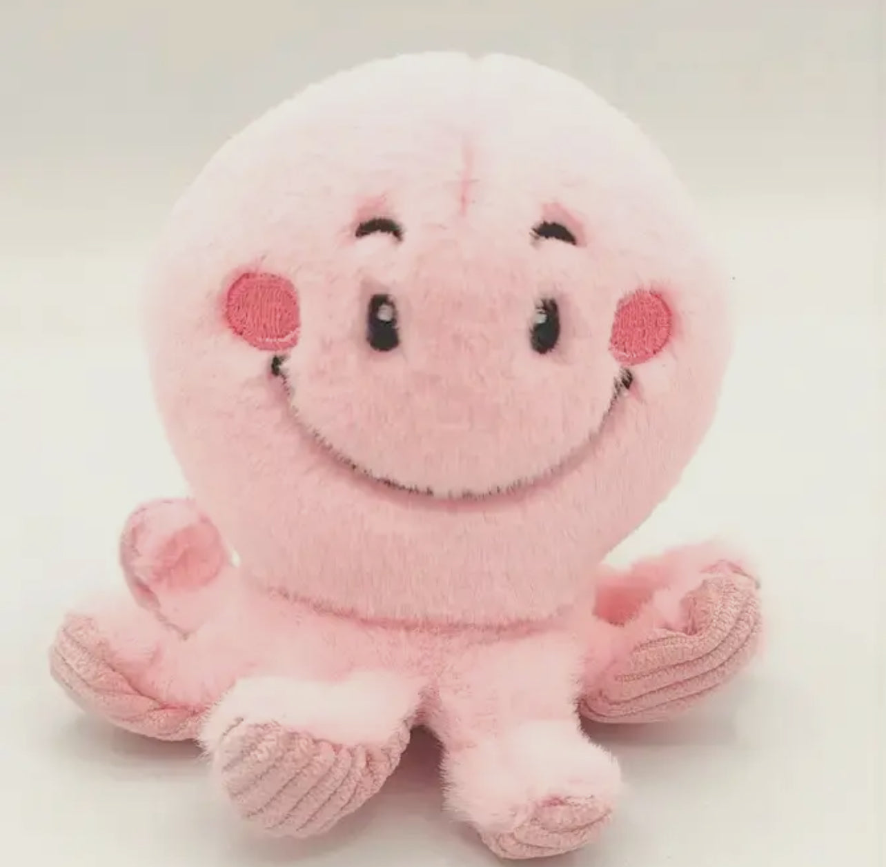 Octopus - Pink baby plushie 10cm