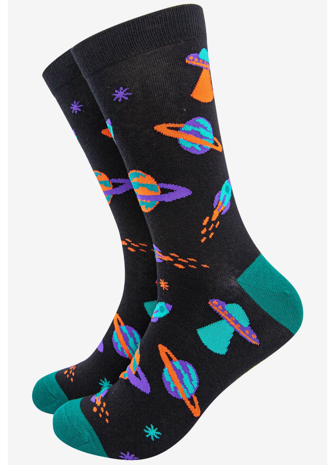 Men’s Bamboo Socks - Planets