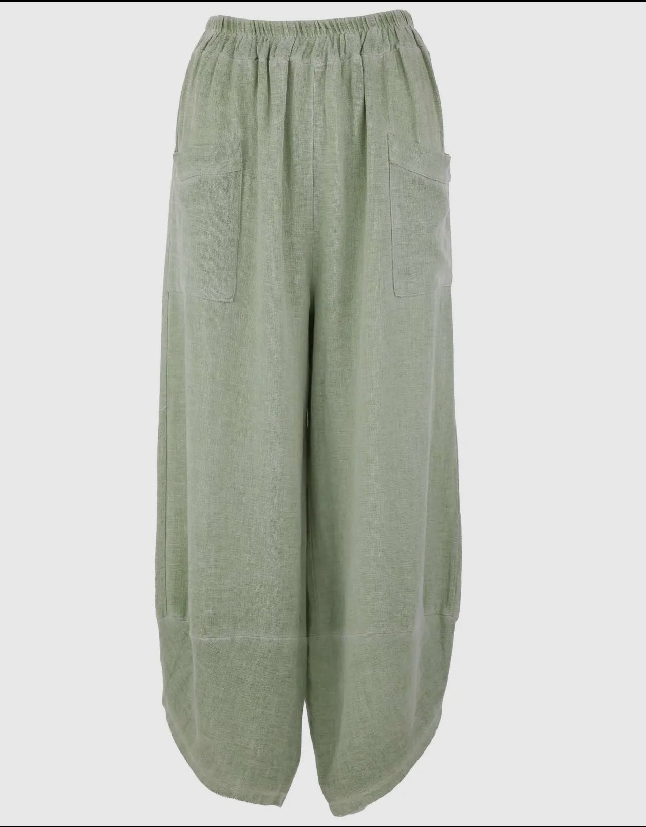 Daphne Linen & Cotton blend Hareem Trousers