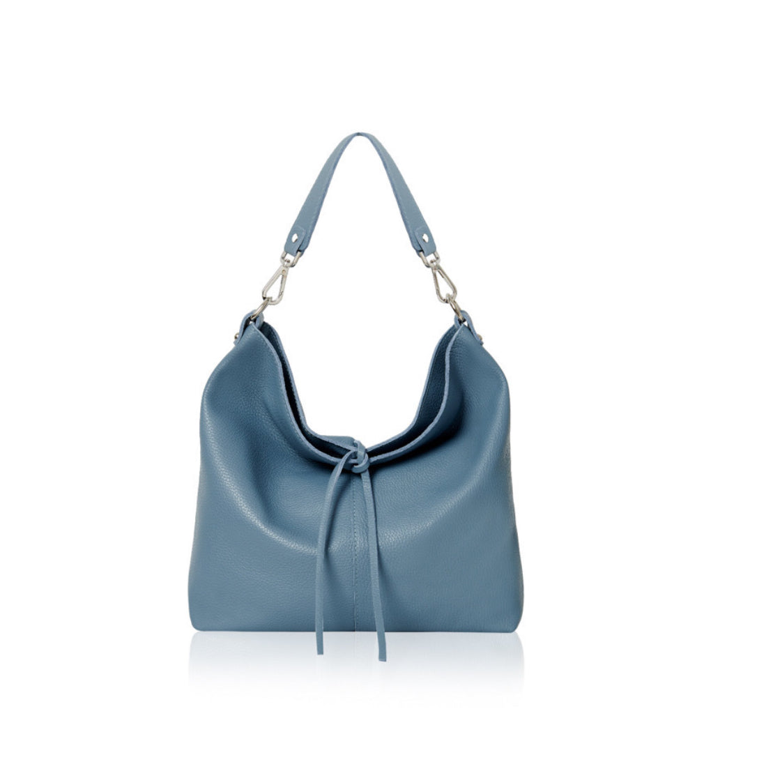 Bea Soft Italian Leather Shoulder Bag