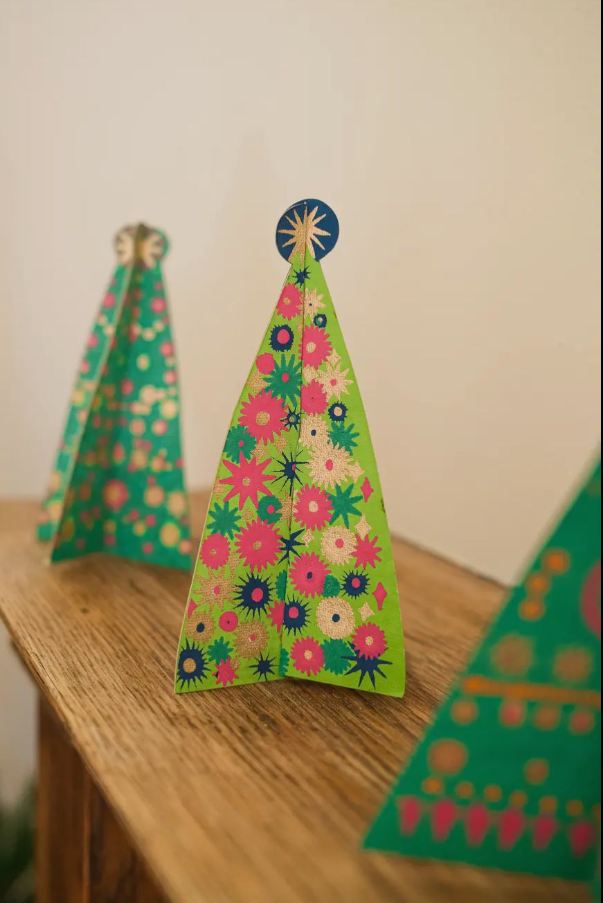 Christmas Tree Stand Up Card