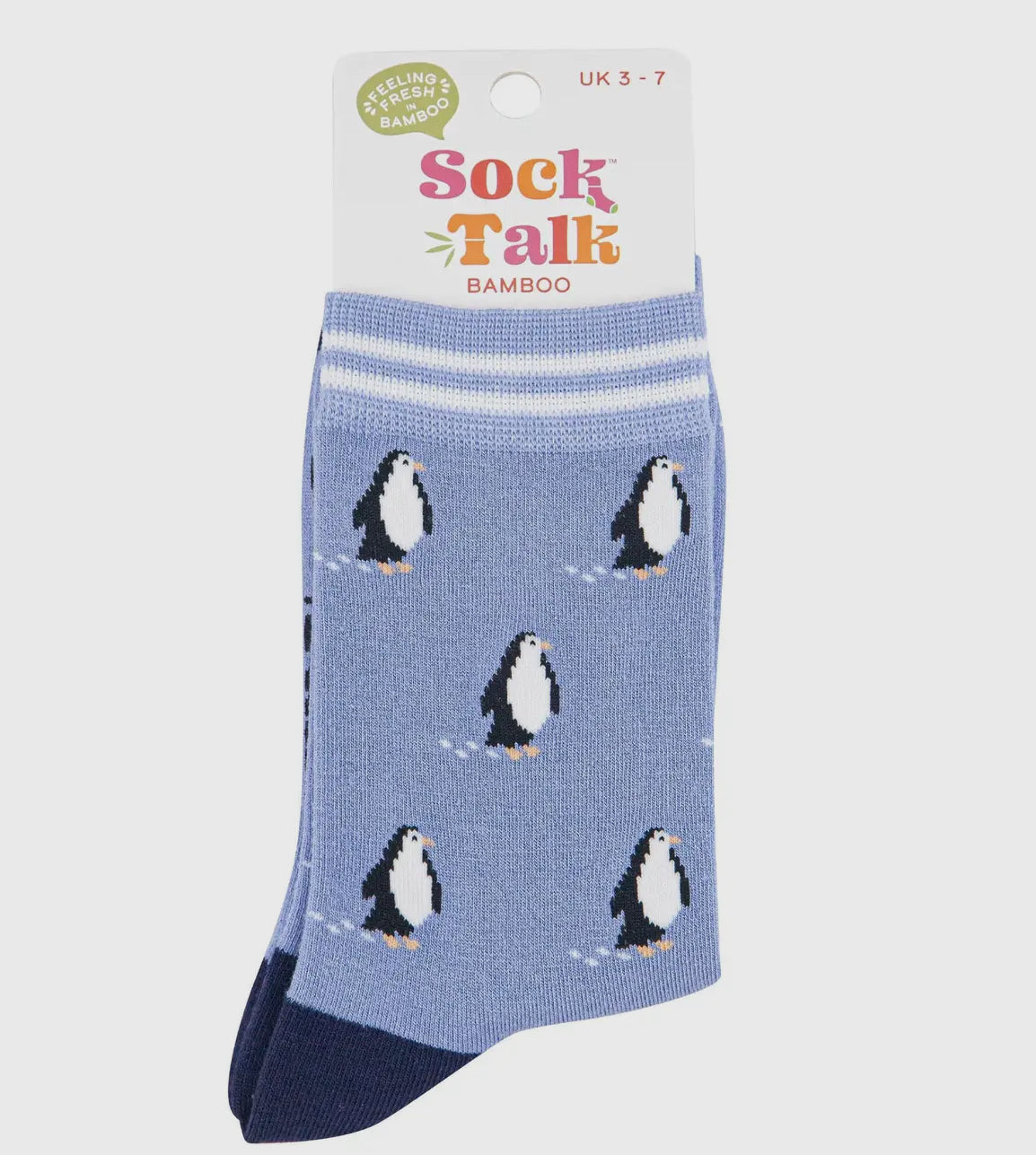 Ladies Bamboo Socks - Penguins