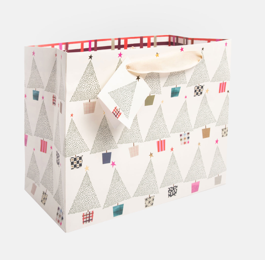 Christmas Gift Bag - Large Christmas Tree design