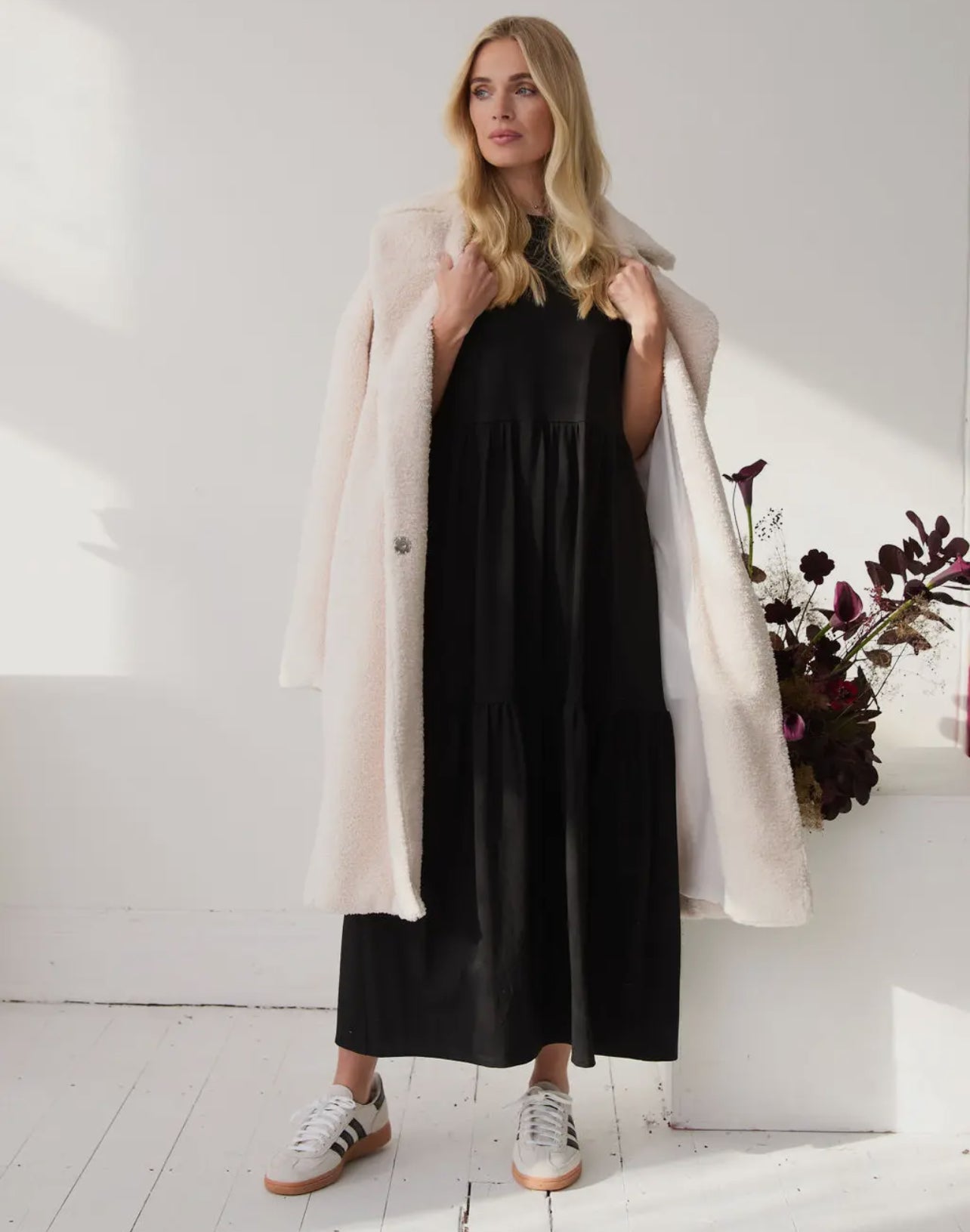 Harlow Black Tshirt Dress