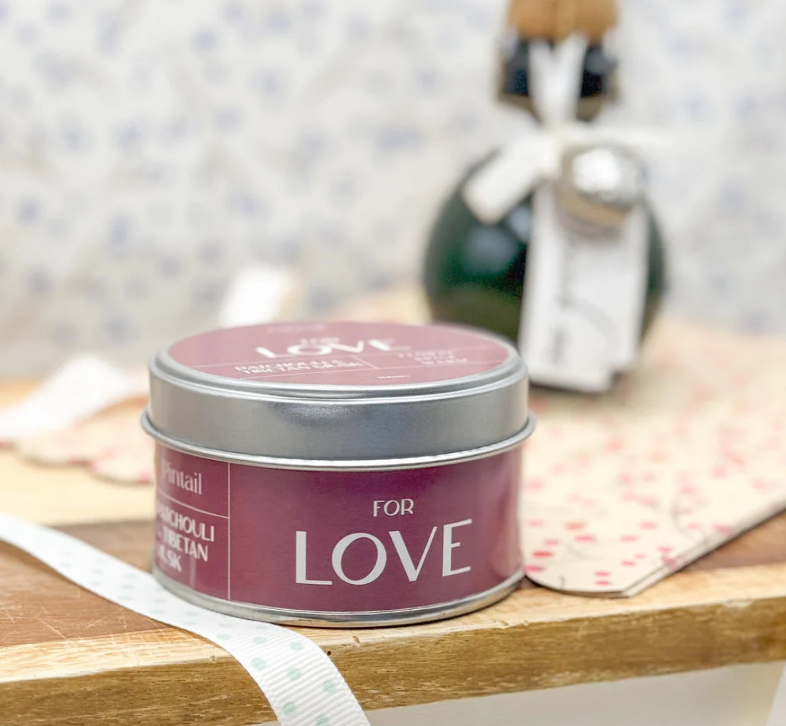 For Love - Patchouli and Tibetan Musk Candle