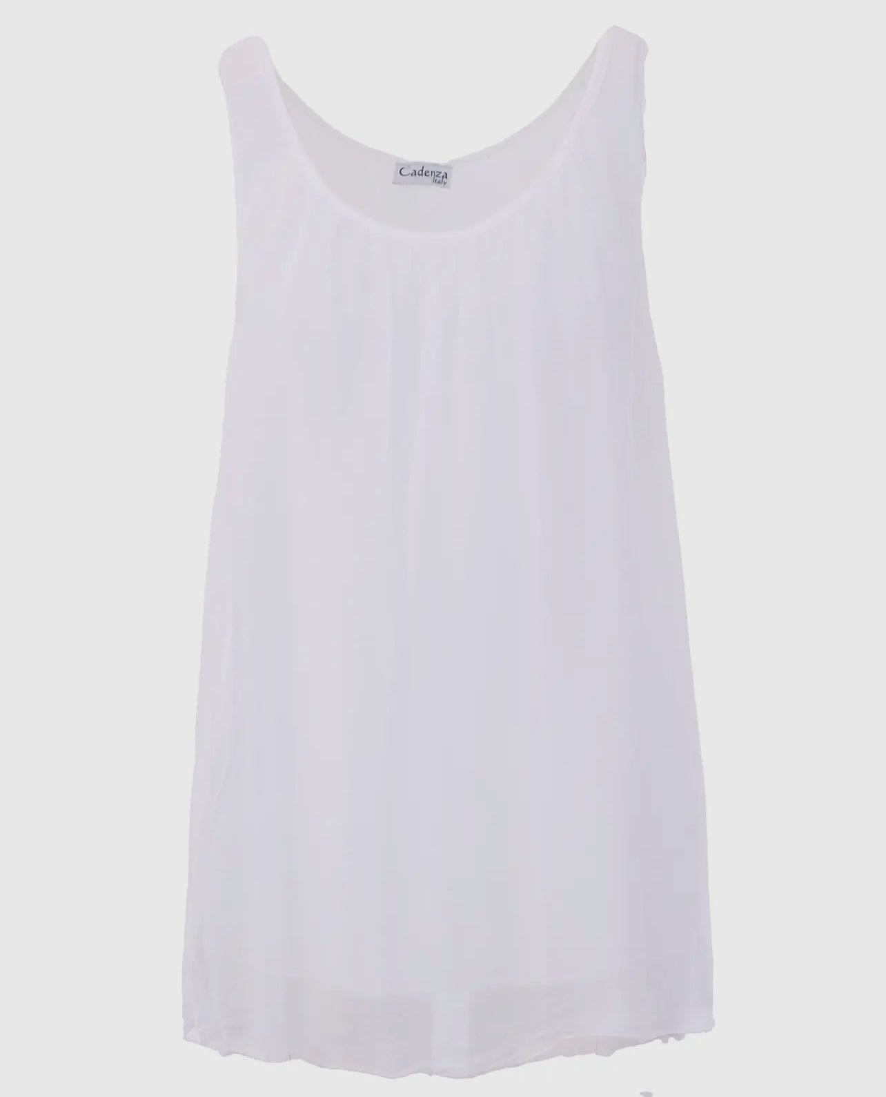 Cassie Silk Blend Sleeveless Top