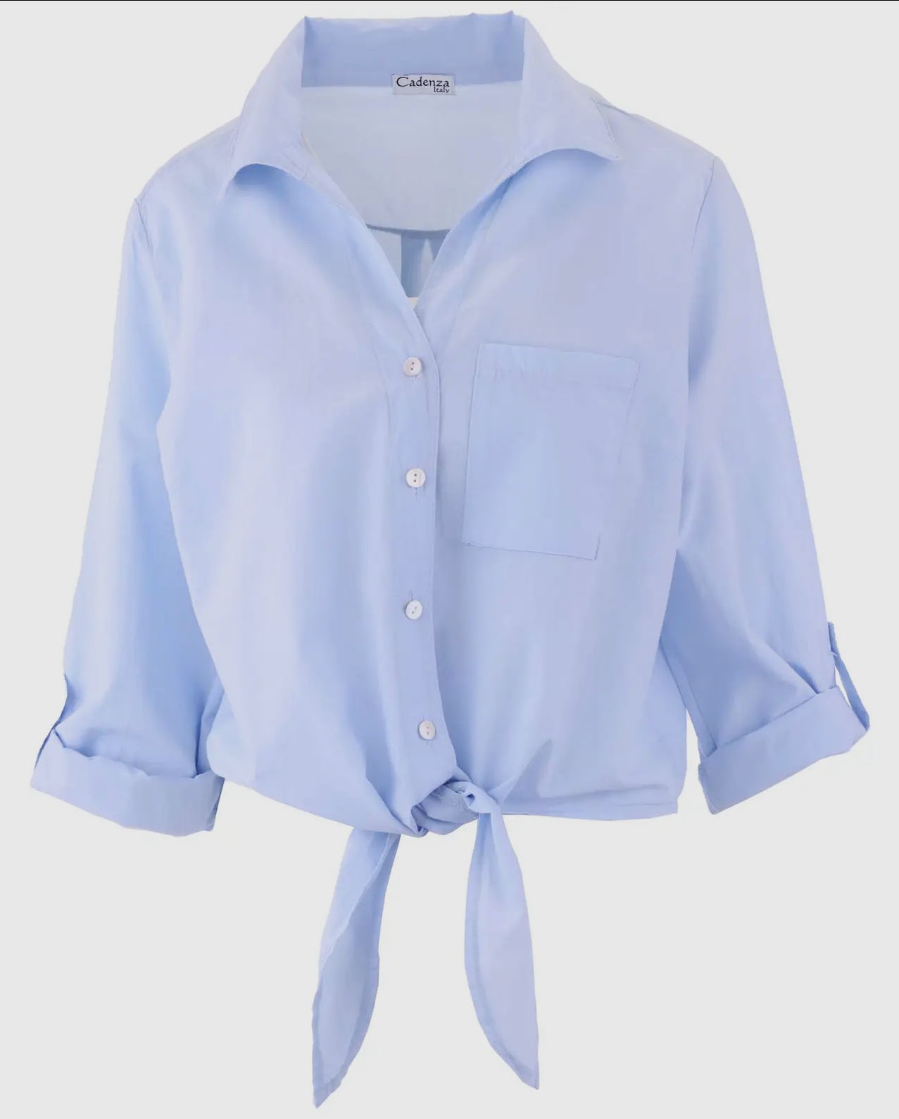 Lilly - Cotton Tie Shirt