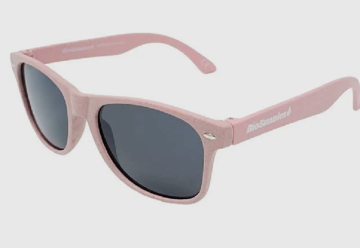 ECO Sunnies - Classic Design Unisex Sunglasses in Coral Pink