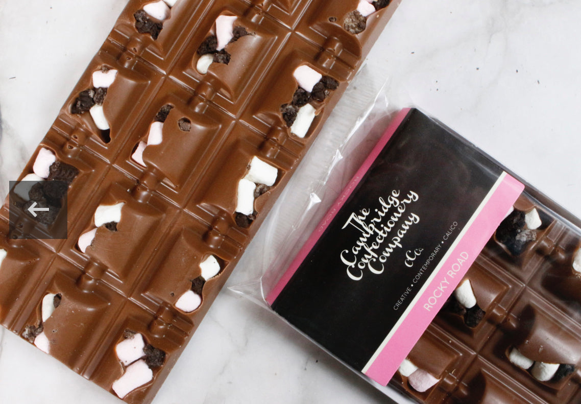 Rocky Road Luxury Chocolate Barrel Bar 100g