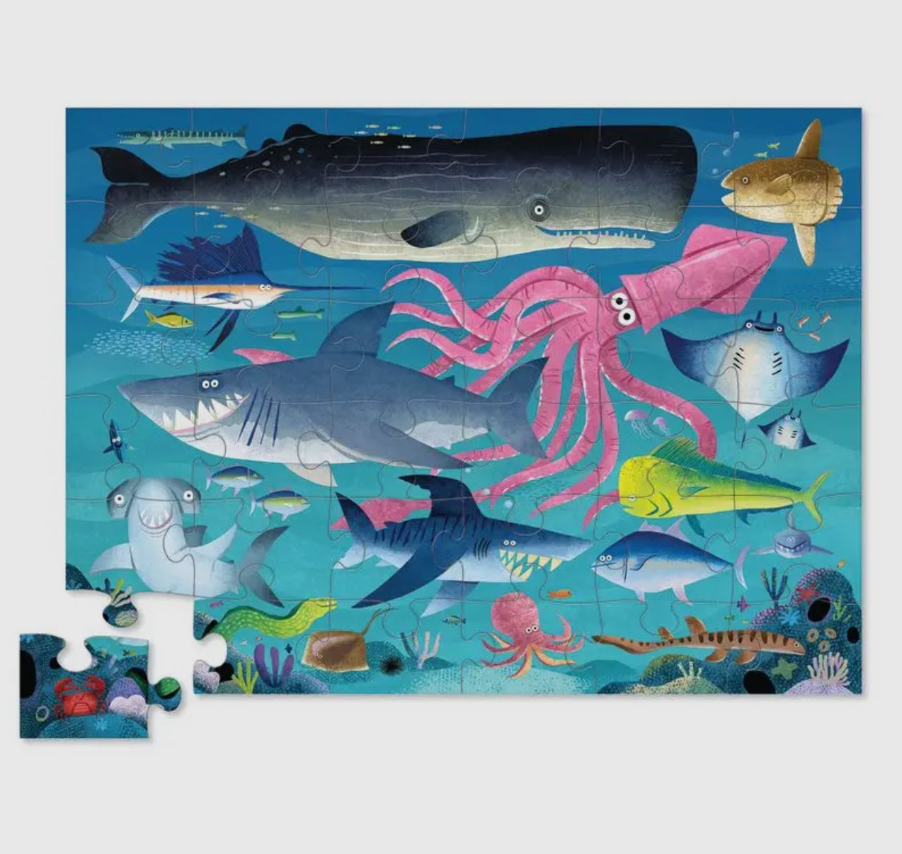 Under The Sea Shark Reef Jigsaw Puzzle