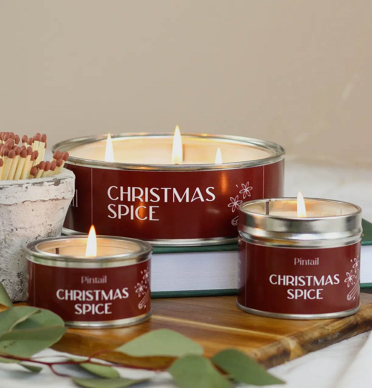 Christmas Spice Candle Tin - 178ml