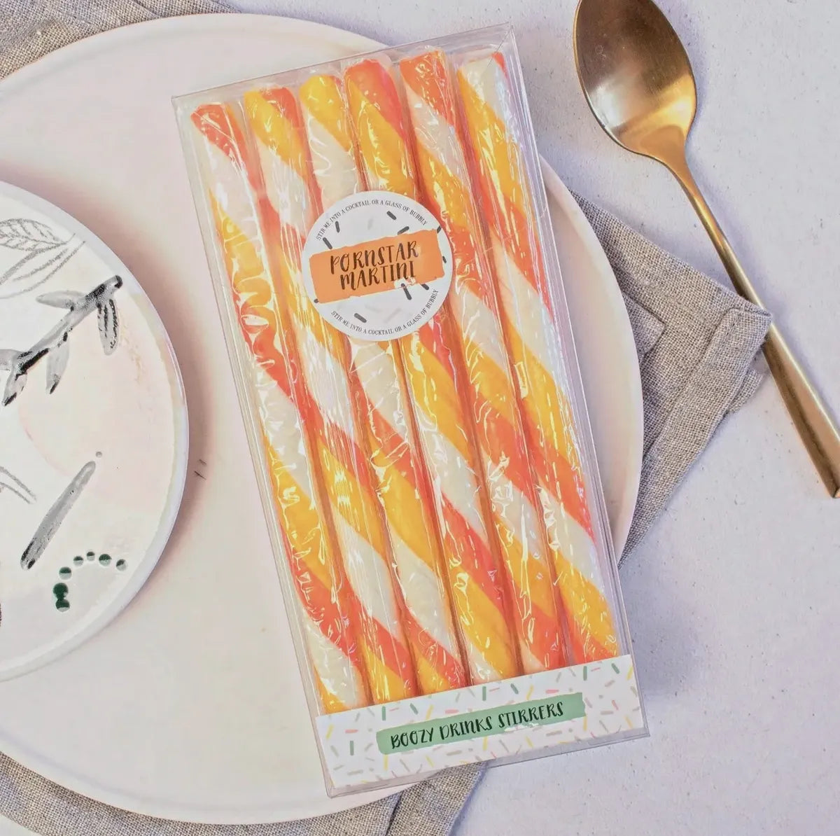 Fun Alcohol flavoured Drink Stirrers