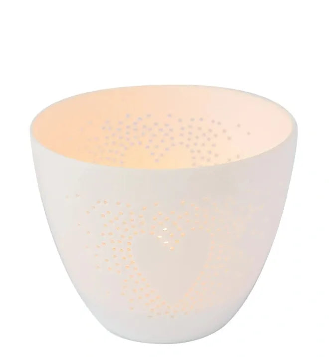 Poetry Heart T light holder