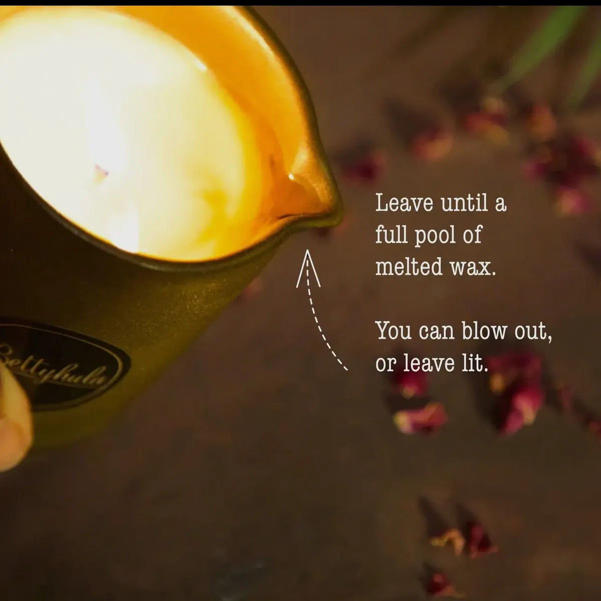 Bettyhula - Secret Massage Candle with essential oils