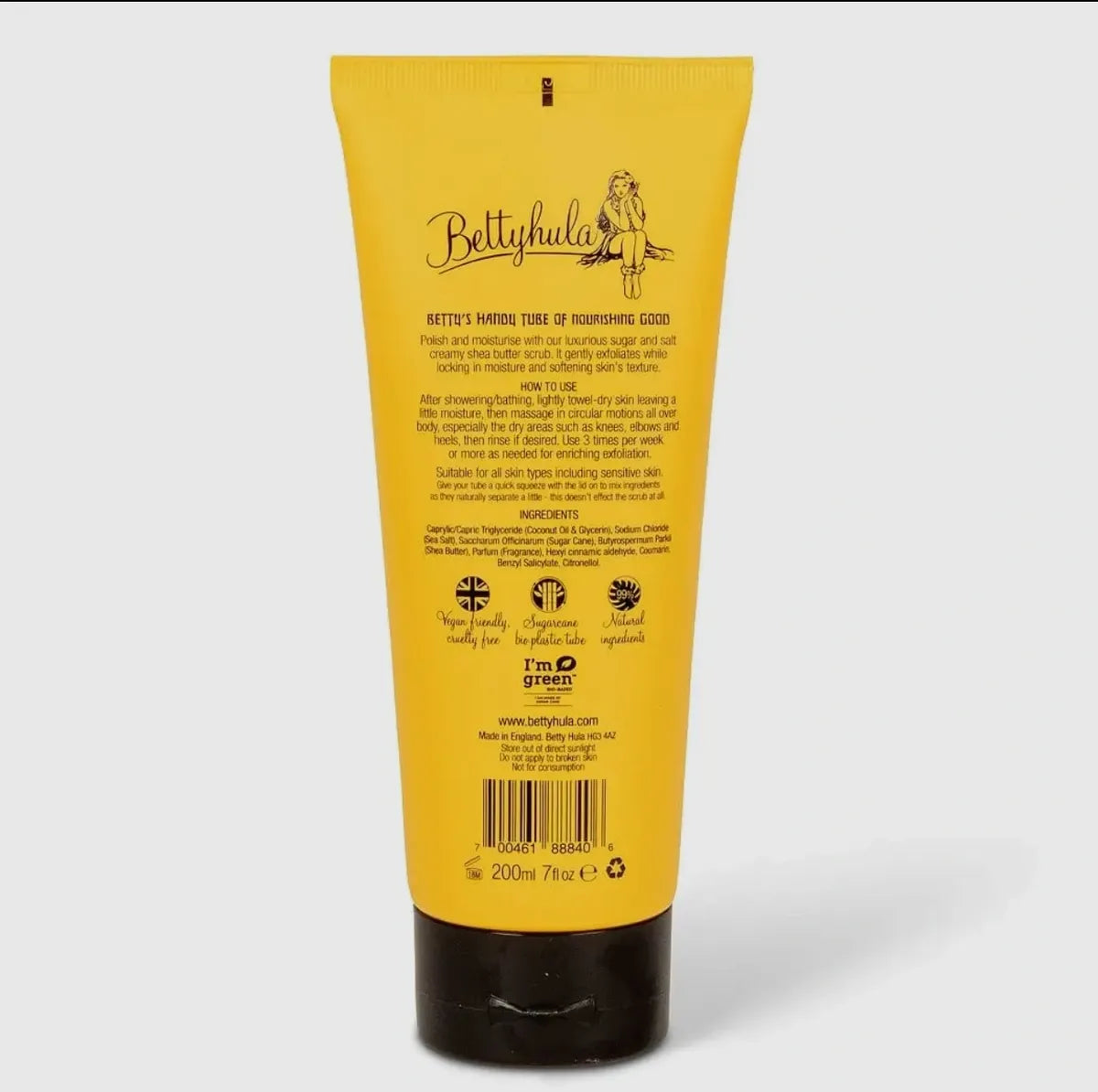 BettyHula - Champagne & spice body scrub