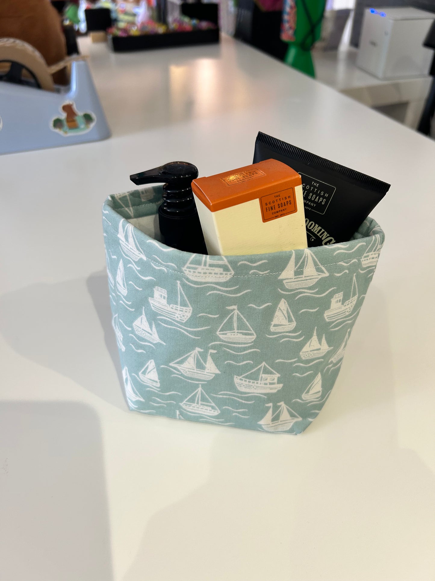 Boat fabric basket