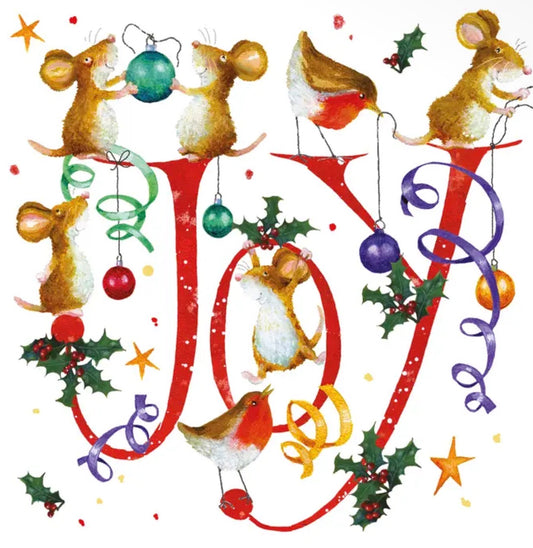 Joy Christmas Charity Cards – Pack of 5