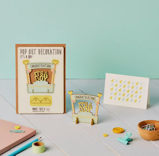 Pop out Card - It’s A Boy