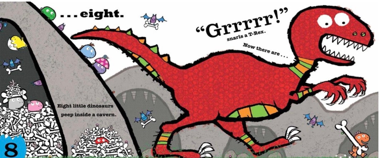 Ten Little DDinosaurs Children’s Board Book