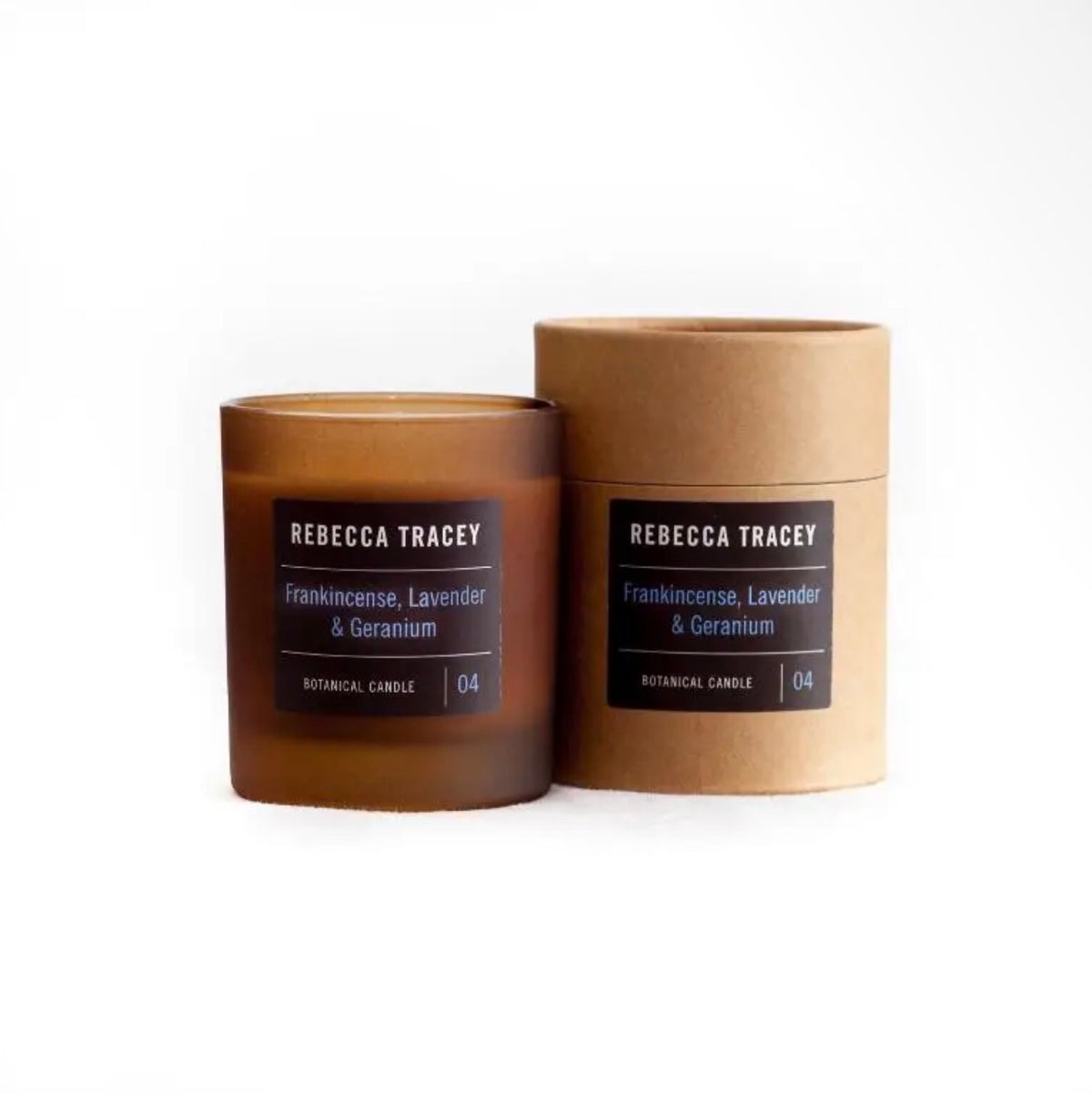 Rebecca Tracey Aromatherapy Candle - Frankincense, Lavender & Geranium