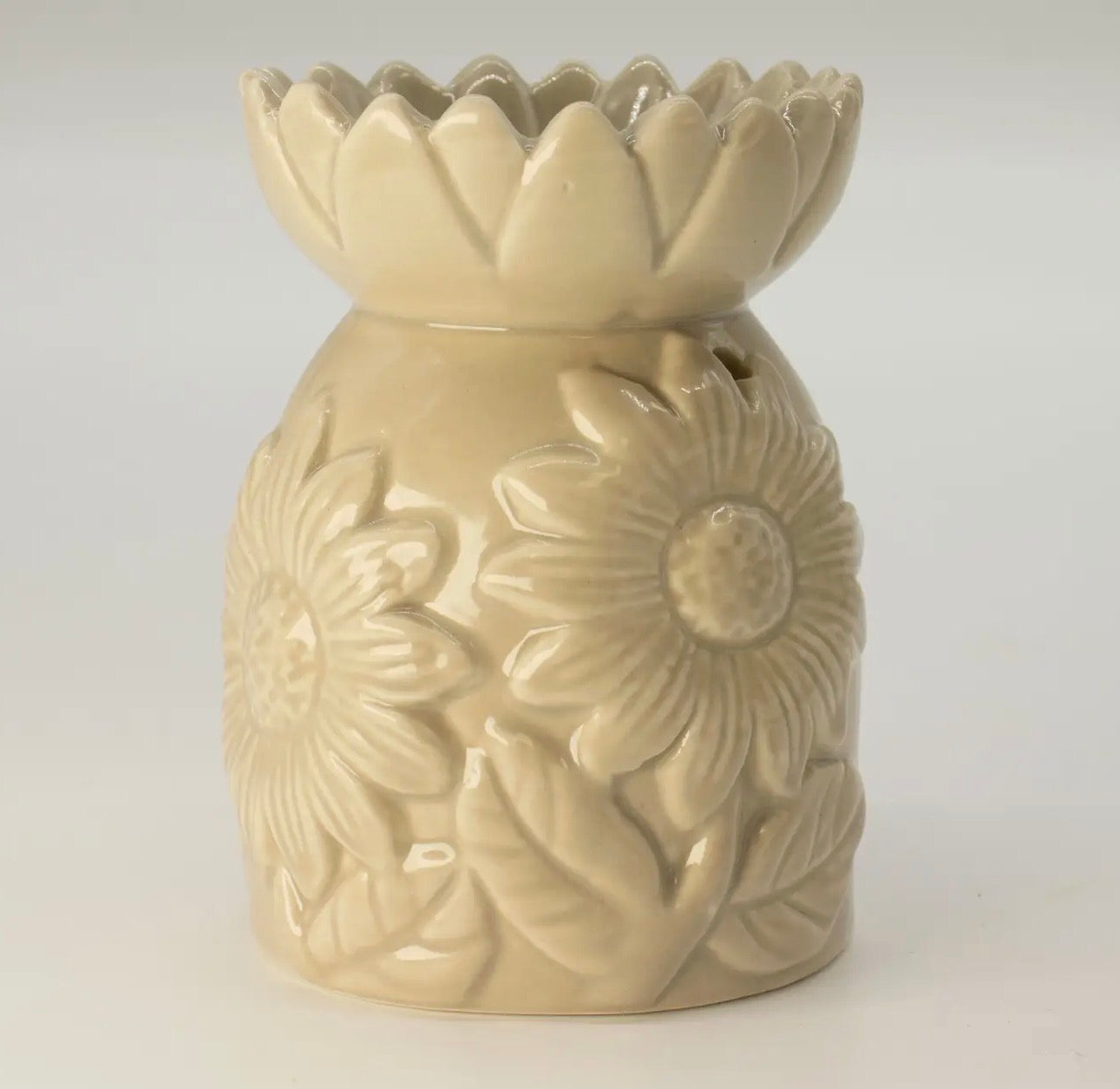 Ceramic Flower Wax Melt & Oil Burner