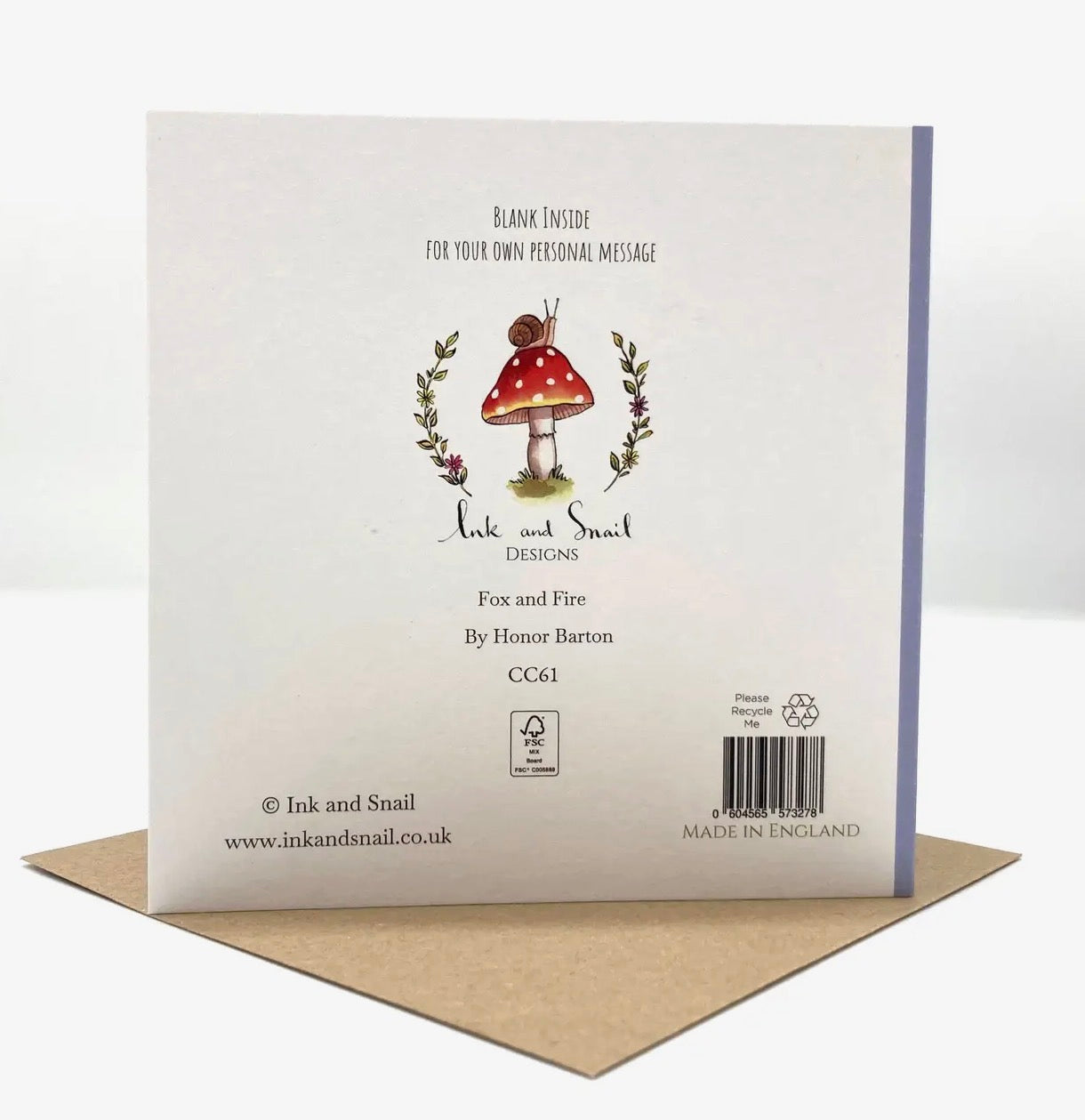 Happy Fathers Day Fox Card