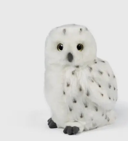 Living Nature medium Snow Owl Plushie Toy